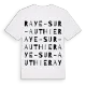 Raye-sur-Authie ordlek t-shirt