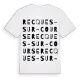 Recques-sur-Course ordlek t-shirt