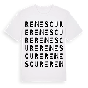 Renescure ordlek t-shirt – ekologisk bomull t-shirt från Pinshirt