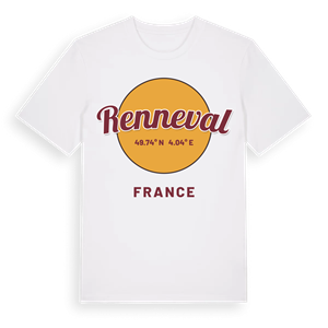 Renneval cirkel t-shirt – ekologisk bomull t-shirt från Pinshirt