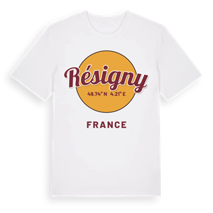 Résigny cirkel t-shirt – ekologisk bomull t-shirt från Pinshirt