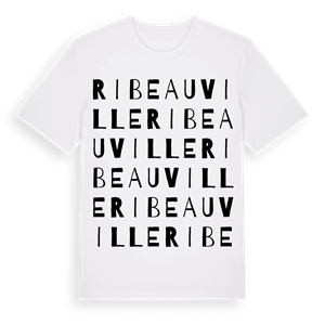 Ribeauville ordlek t-shirt – ekologisk bomull t-shirt från Pinshirt