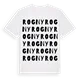 Rogny ordlek t-shirt