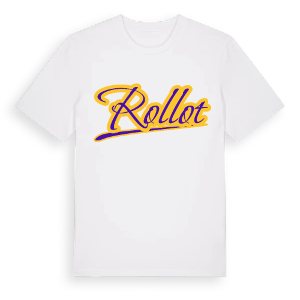 Rollot baseball t-shirt – ekologisk bomull t-shirt från Pinshirt