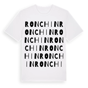 Ronchin ordlek t-shirt – ekologisk bomull t-shirt från Pinshirt