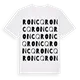 Roncq ordlek t-shirt