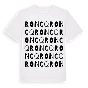 Roncq ordlek t-shirt – ekologisk bomull t-shirt från Pinshirt
