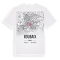 Roubaix karta t-shirt