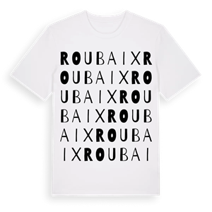 Roubaix ordlek t-shirt – ekologisk bomull t-shirt från Pinshirt