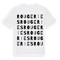Rougeries ordlek t-shirt