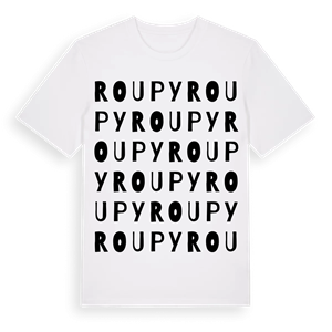 Roupy ordlek t-shirt – ekologisk bomull t-shirt från Pinshirt