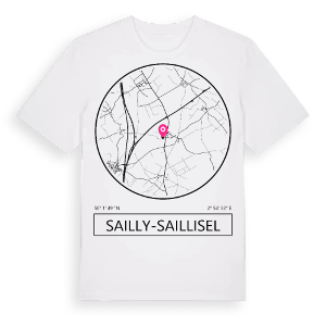 Sailly-Saillisel t-shirt – ekologisk bomull t-shirt från Pinshirt
