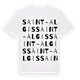Saint-Algis ordlek t-shirt
