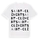 Saint-Clément ordlek t-shirt