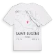 Saint-Eugène karta t-shirt