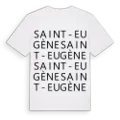Saint-Eugène ordlek t-shirt
