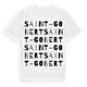 Saint-Gobert ordlek t-shirt