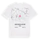 Saint-Nicolas-aux-Bois karta t-shirt