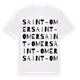 Saint-Omer ordlek t-shirt