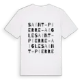 Saint-Pierre-Aigle ordlek t-shirt