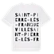 Saint-Pierre-lès-Franqueville ordlek t-shirt