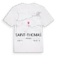 Saint-Thomas karta t-shirt