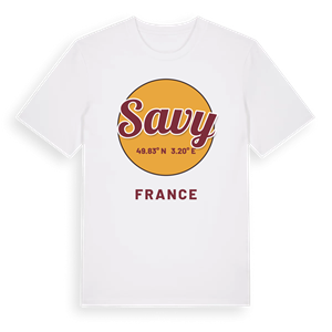 Savy cirkel t-shirt – ekologisk bomull t-shirt från Pinshirt
