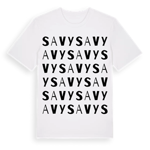 Savy ordlek t-shirt – ekologisk bomull t-shirt från Pinshirt