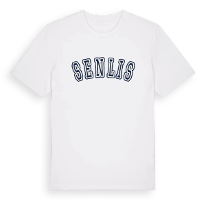 Senlis college t-shirt – ekologisk bomull t-shirt från Pinshirt
