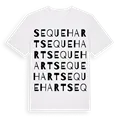 Sequehart ordlek t-shirt