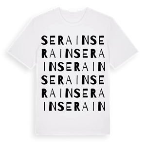 Serain ordlek t-shirt – ekologisk bomull t-shirt från Pinshirt