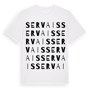 Servais ordlek t-shirt – ekologisk bomull t-shirt från Pinshirt