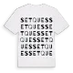 Setques ordlek t-shirt
