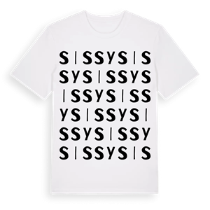 Sissy ordlek t-shirt – ekologisk bomull t-shirt från Pinshirt