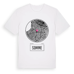 Somme t-shirt – ekologisk bomull t-shirt från Pinshirt