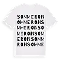 Sommeron ordlek t-shirt
