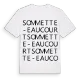Sommette-Eaucourt ordlek t-shirt