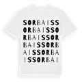 Sorbais ordlek t-shirt