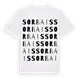 Sorbais ordlek t-shirt