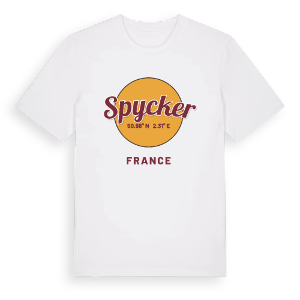 Spycker cirkel t-shirt – ekologisk bomull t-shirt från Pinshirt
