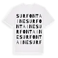 Surfontaine ordlek t-shirt