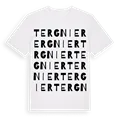 Tergnier ordlek t-shirt