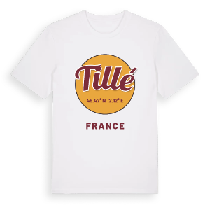 Tillé cirkel t-shirt – ekologisk bomull t-shirt från Pinshirt