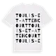 Toulis-et-Attencourt ordlek t-shirt