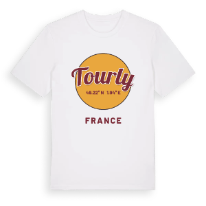 Tourly cirkel t-shirt – ekologisk bomull t-shirt från Pinshirt