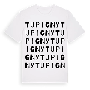 Tupigny ordlek t-shirt – ekologisk bomull t-shirt från Pinshirt