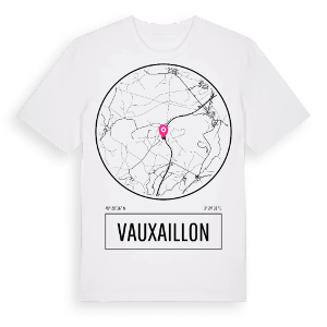 Vauxaillon t-shirt – ekologisk bomull t-shirt från Pinshirt