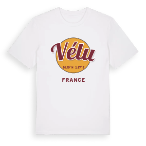 Vélu cirkel t-shirt – ekologisk bomull t-shirt från Pinshirt