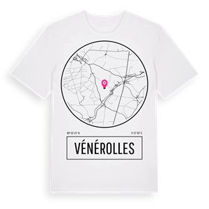 Vénérolles t-shirt – ekologisk bomull t-shirt från Pinshirt