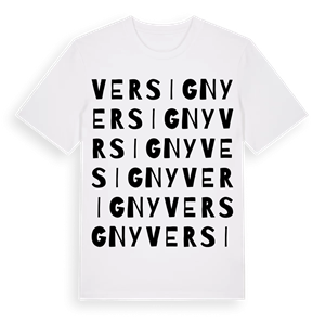 Versigny ordlek t-shirt – ekologisk bomull t-shirt från Pinshirt